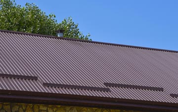 typical West Burrafirth corrugated roof uses