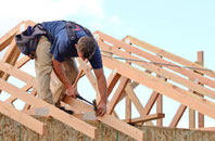 West Burrafirth roof trusses
